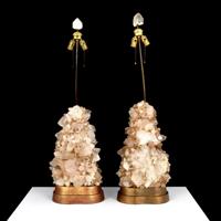 2 Large Carole Stuppell Quartz Crystal Lamps - Sold for $8,750 on 05-06-2017 (Lot 98).jpg